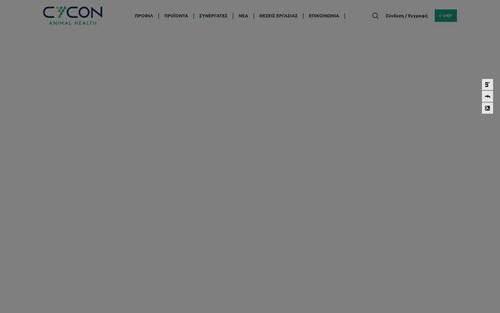 Screenshot of cycon-hellas.gr