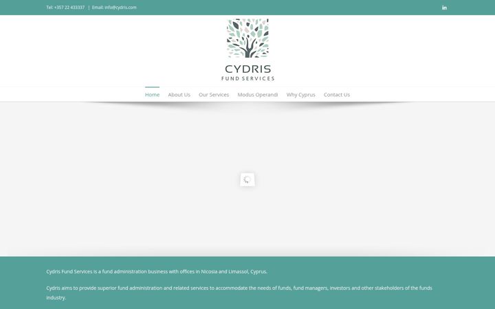 Screenshot of cydris.com