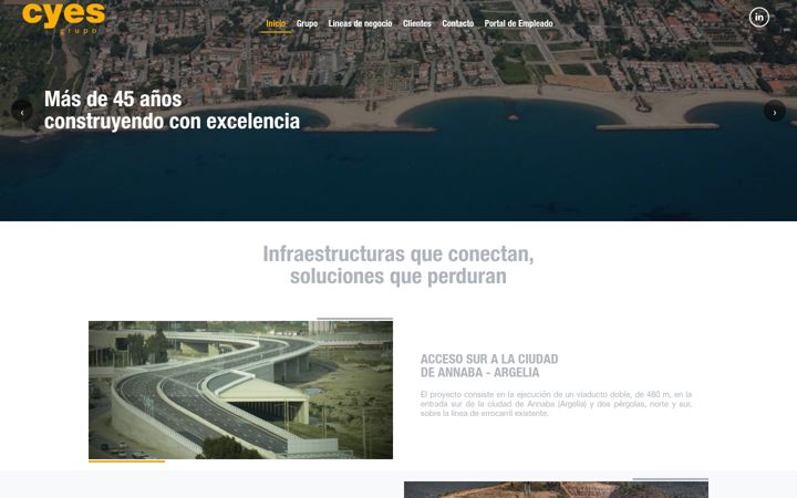 Screenshot of cyes.es