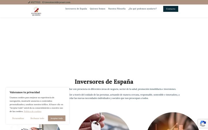 Screenshot of cyesarr.com