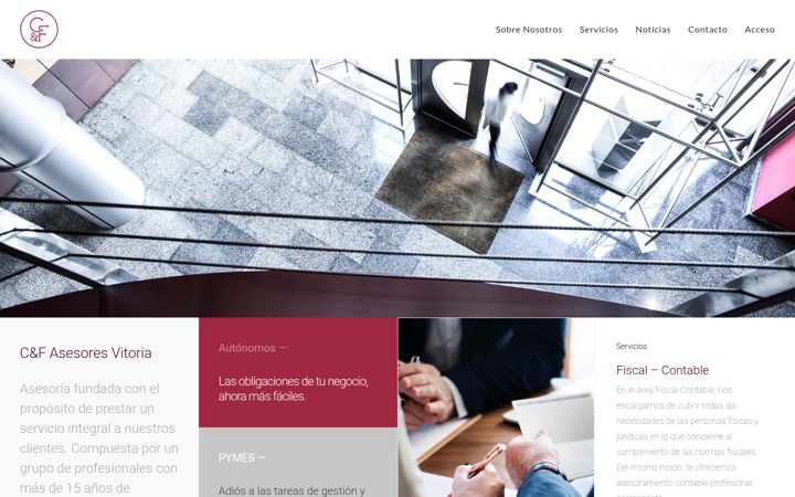 Screenshot of cyfasesoresvitoria.com