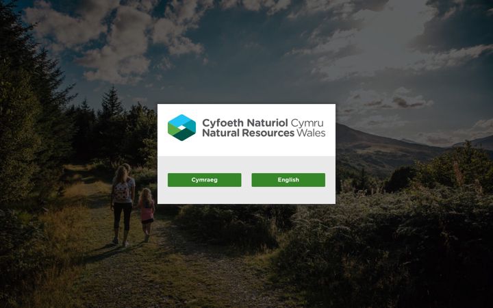 Screenshot of cyfoethnaturiolcymru.gov.uk