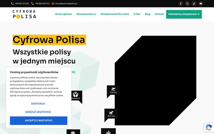 Screenshot of cyfrowapolisa.pl
