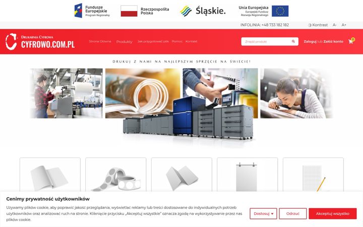 Screenshot of cyfrowo.com.pl