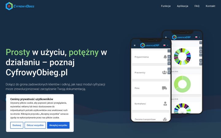 Screenshot of cyfrowyobieg.pl