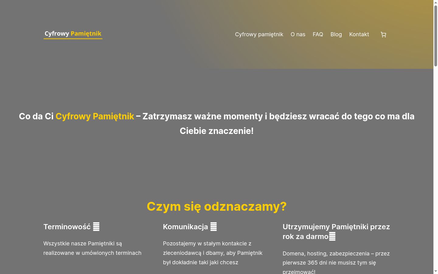 Zrzut ekranu banera zgody wyświetlanego przed jakąkolwiek interakcją