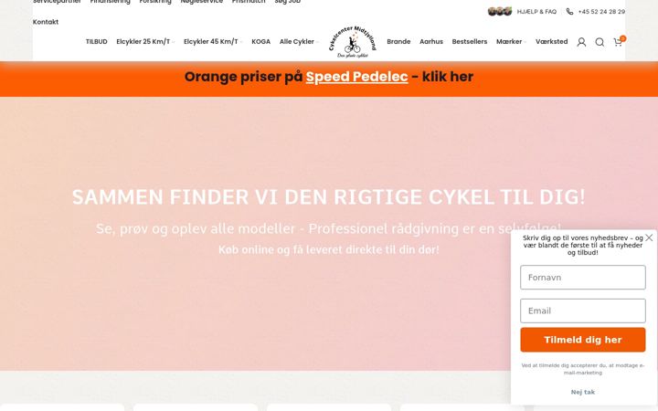 Képernyőkép: cykelcentermidtjylland.dk