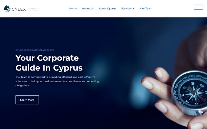 Screenshot of cylexcorporate.com
