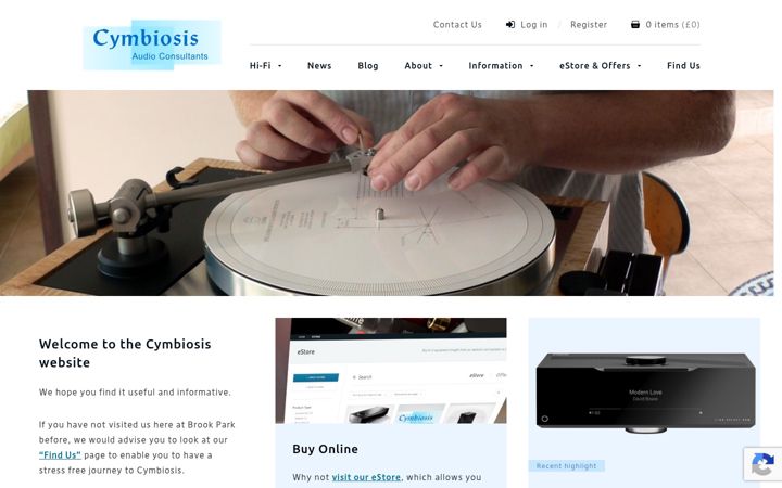 Screenshot of cymbiosis.com