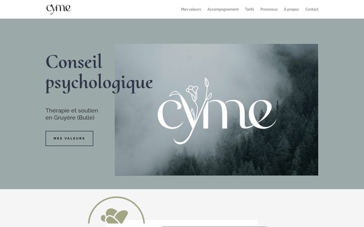 Screenshot of cyme.ch