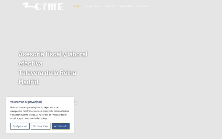 Screenshot di cyme.es
