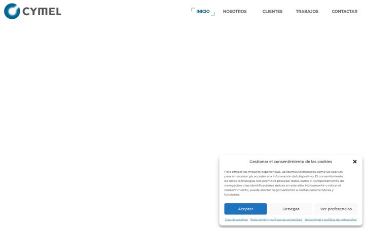 Screenshot of cymel.com