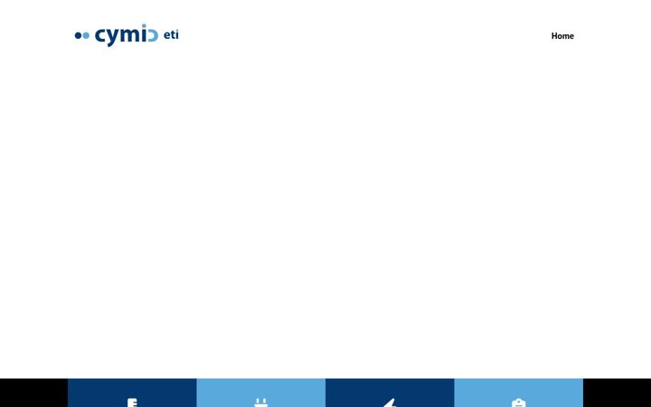 Screenshot of cymic-eti.nl