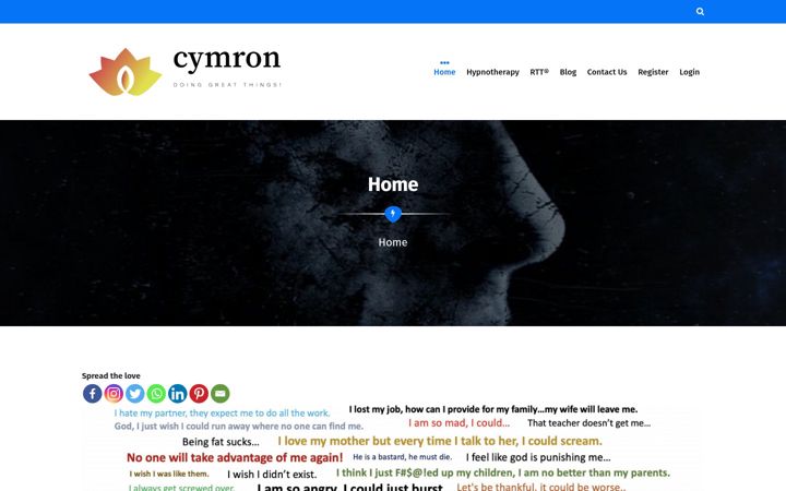 Screenshot of cymron.international