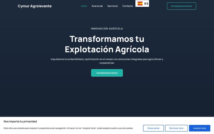 Screenshot of cymur.es