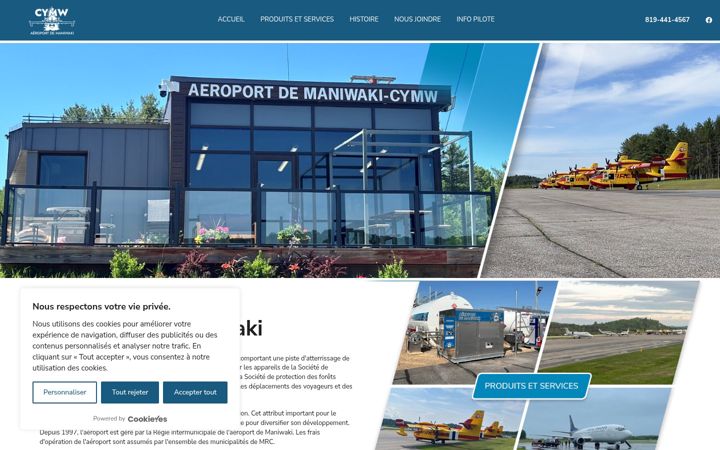 Screenshot of cymw.net