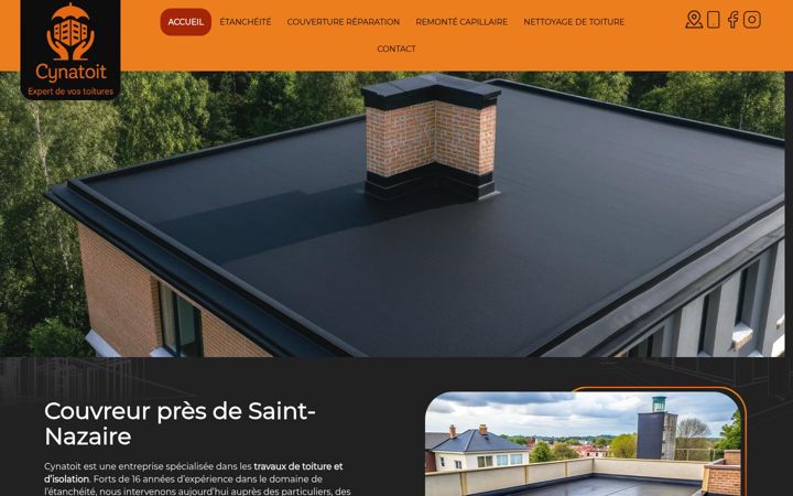 Screenshot of cynatoit.fr