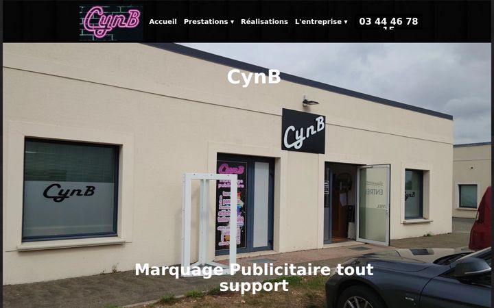 Screenshot of cynb.fr