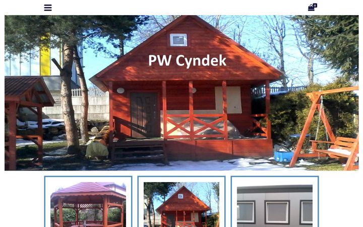 Screenshot of cyndek.com.pl