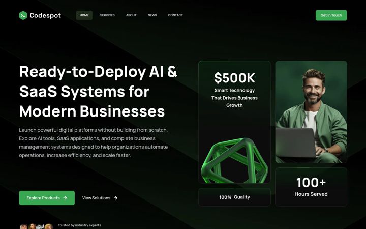 Screenshot of cynectra.com