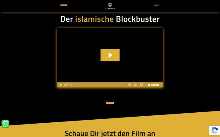 Screenshot of cyneman.de