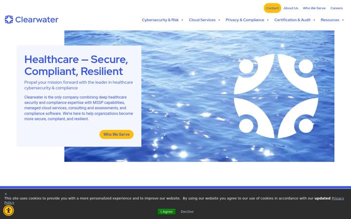 Screenshot of cynergistek.com