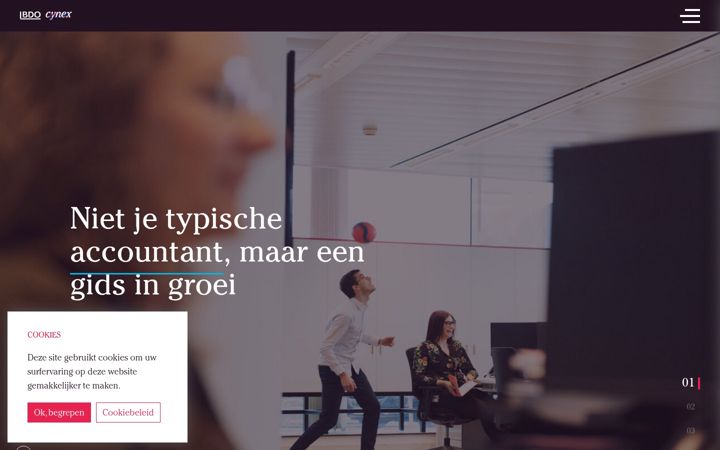 Screenshot of cynex.com