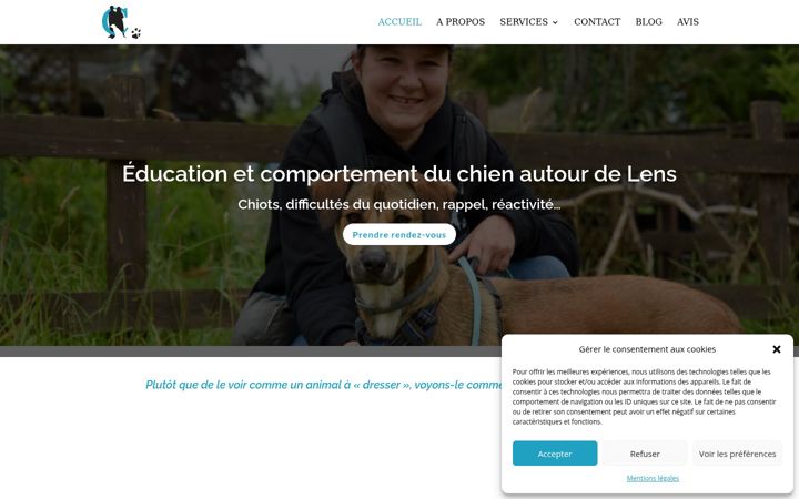 Screenshot van cynolistic.fr