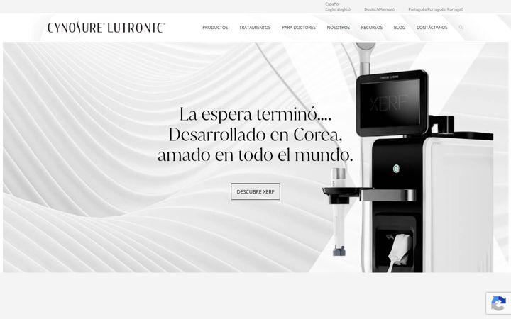 Screenshot of cynosure.es