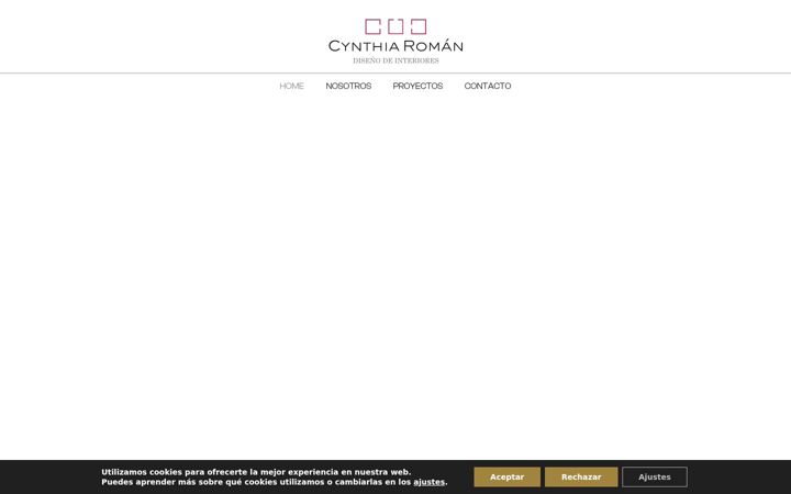 Screenshot of cynthiaroman.es