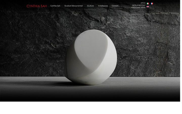 Screenshot of cynthiasah.it