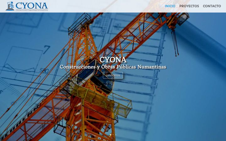 Screenshot of cyona.es