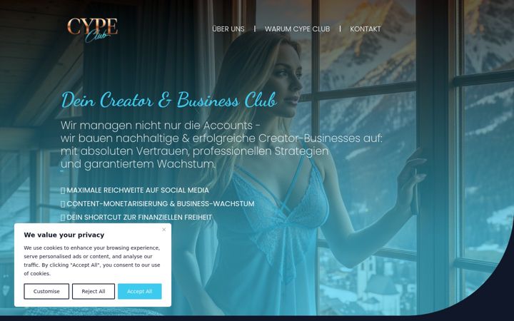 Screenshot of cypeclub.de