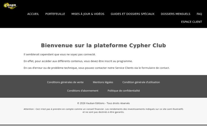 Screenshot of cypher-club.com