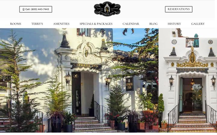 Screenshot of cypress-inn.com