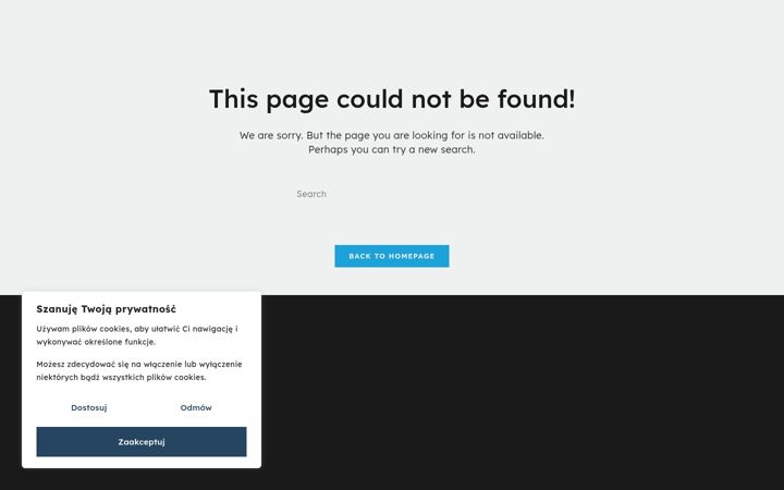 Screenshot of cyprianobrycki.pl