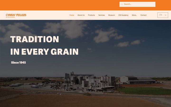 Screenshot of cyprusmillers.com