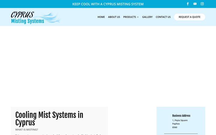 Screenshot of cyprusmisting.com
