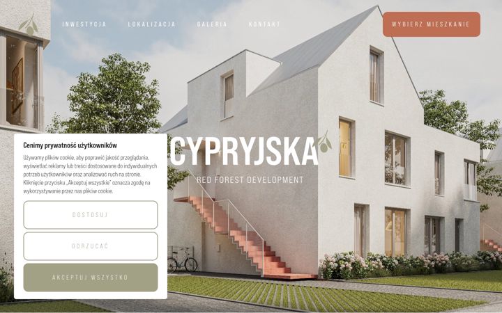 Zrzut ekranu cypryjska.pl