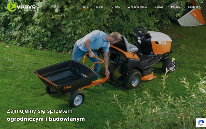 Zrzut ekranu cyprysmaszyny.pl