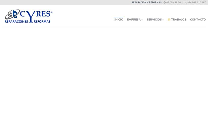 Screenshot of cyres.es