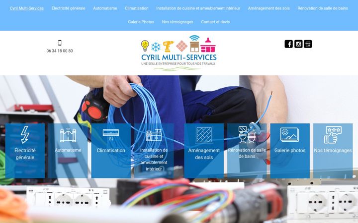 Screenshot of cyril-multiservices.fr