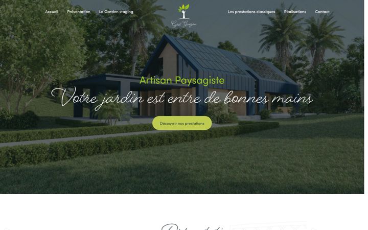 Screenshot of cyrilguegan-artisanpaysagiste.fr