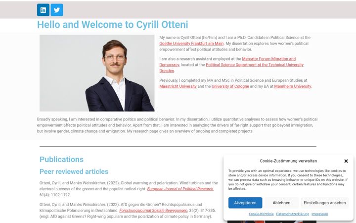 Screenshot of cyrillotteni.com