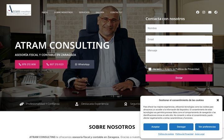 Screenshot of cys-atramconsulting.com