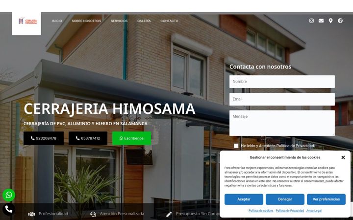 Screenshot of cys-cerrajeriahimosama.com