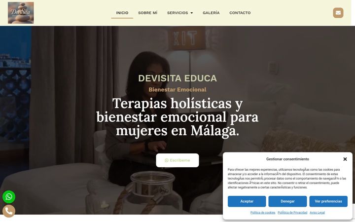Screenshot of cys-devisitaeduca.com