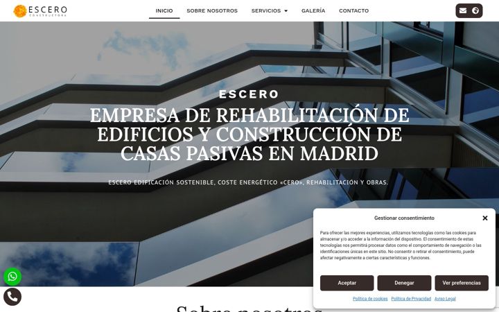 Screenshot of cys-escero.com