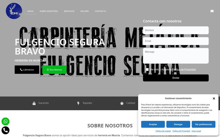 Screenshot of cys-fulgenciosegurabravo.com