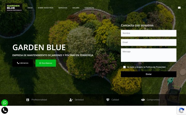 Screenshot of cys-gardenblue.com